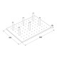 WOODEN PLATE HOLDER 80 WOODEN PLATE HOLDER FOR DRAWER