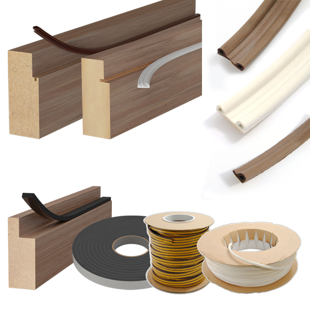 DRAUGHT EXCLUDERS - RUBBER SEALS