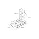 IRIDIUM 100x100x80 PERGOLA ANGLE BRACKET PERGOLA FITTINGS