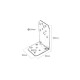 IRIDIUM 60x100x60 PERGOLA ANGLE BRACKET PERGOLA FITTINGS