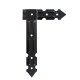 BLACK PERGOLA L CONNECTOR PERGOLA FITTINGS