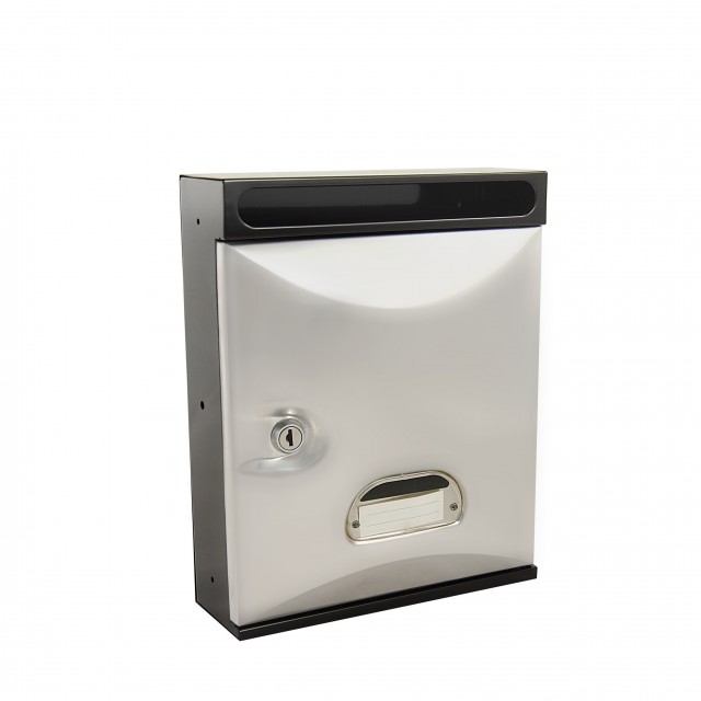 LETTERBOX ARFE / BLACK - INOX