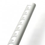TILE EDGE PROTECTOR 10 mm PLASTIC LIGHT GREY