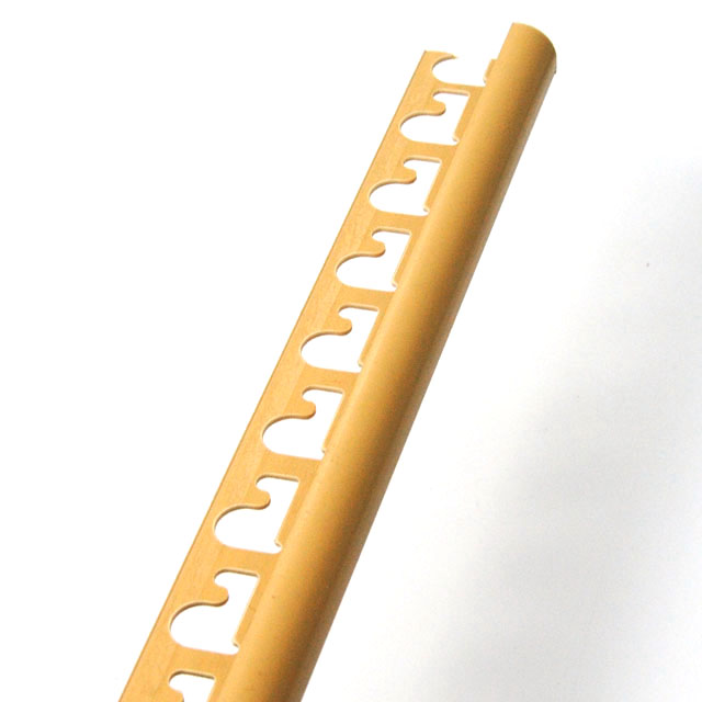 TILE EDGE PROTECTION 10 mm PLASTIC DARK BEIGE