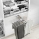SLIDING ROOF PULL-OUT TROUSER HOLDER 18 SEATS PULL OUT TROUSER RACKS