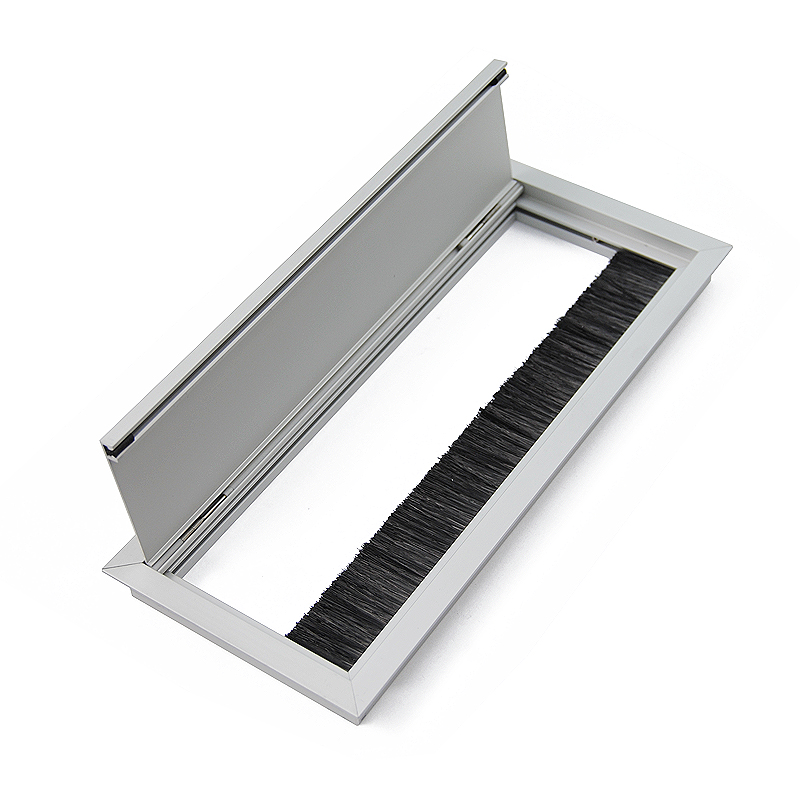 ALUMINIUM CABLE GROMMET 24x10 CABLE HOLE COVERS - POWER BOXES