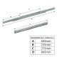 EXTENDABLE TABLE MECHANISM WITH CROSSES WITH ADDITIONAL 50cm