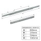 EXTENDABLE TABLE MECHANISM WITH CROSSES FOR ADDITIONAL 55cm