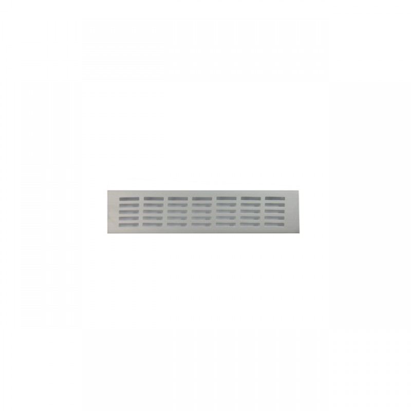 VENTILATION GRILLE COVER 7x30cm / MAT ALUMINIUM