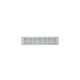 VENTILATION GRILLE COVER 7x30cm / WHITE BUILD-IN VENTILATION GRILLES