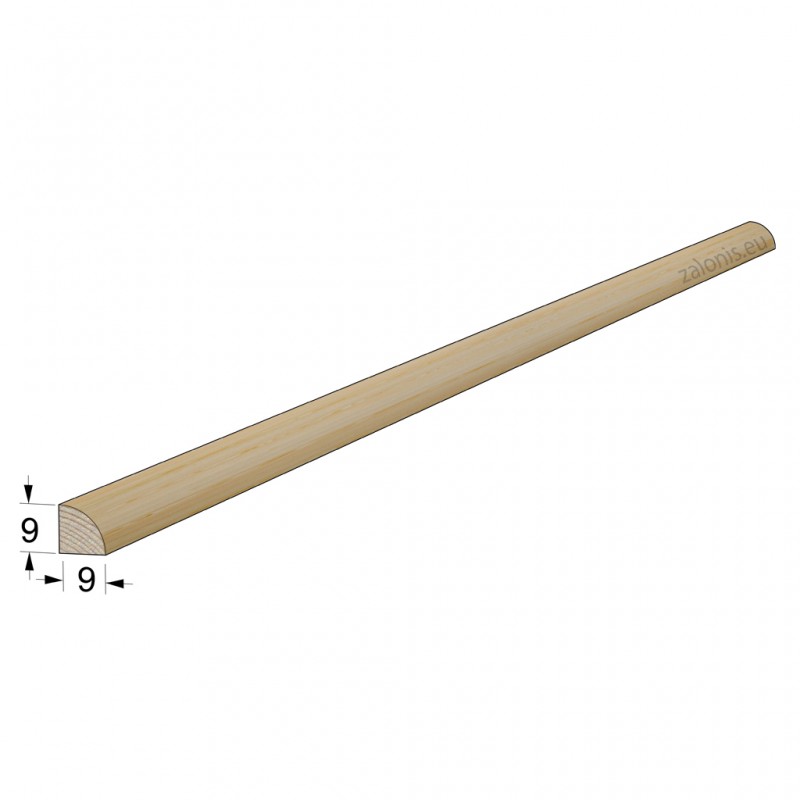 QUARTER ROUND 9 / PINE L JOING WOODEN COVERS