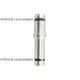 CASTER WHEEL CL PLEXIGLASS D.80 / RUBBER