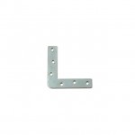 L-SHAPE FLAT BRACKETS 80mm GALVANIZED
