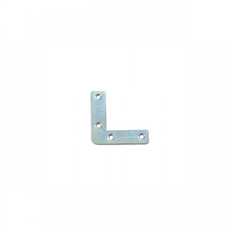 L-SHAPE FLAT BRACKETS 60mm GALVANIZED L-SHAPE FLAT BRACKETS