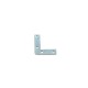 L-SHAPE FLAT BRACKETS 60mm GALVANIZED L-SHAPE FLAT BRACKETS