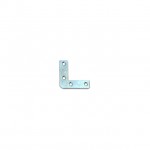 L-SHAPE FLAT BRACKETS 50mm GALVANIZED