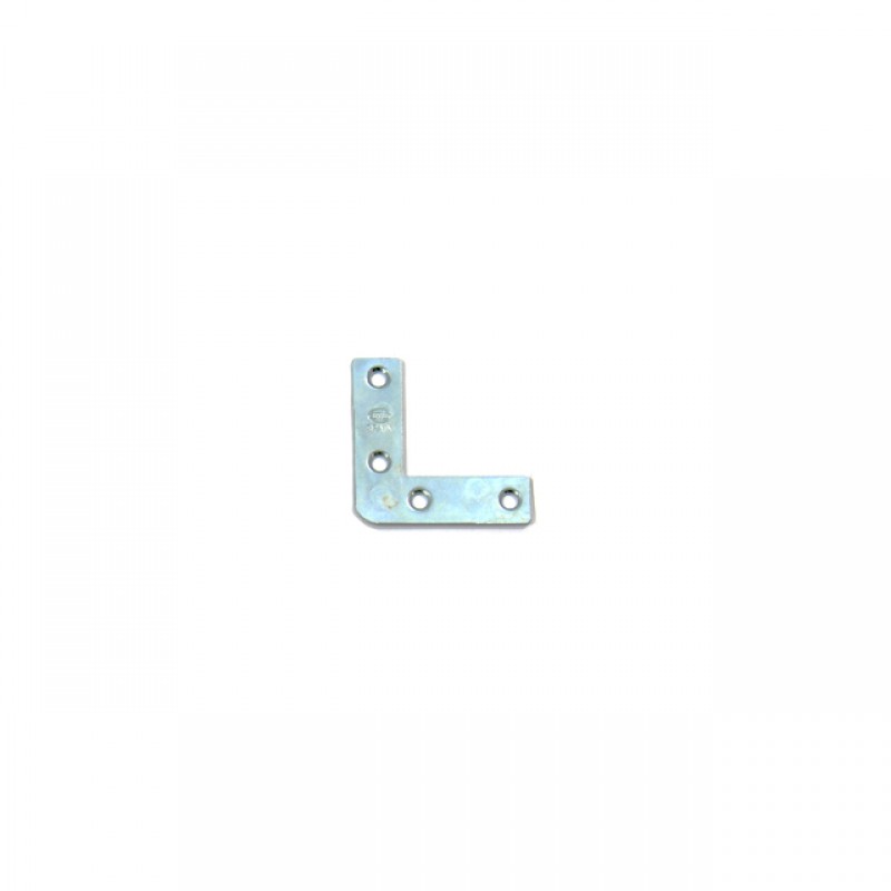 L-SHAPE FLAT BRACKETS 50mm GALVANIZED L-SHAPE FLAT BRACKETS