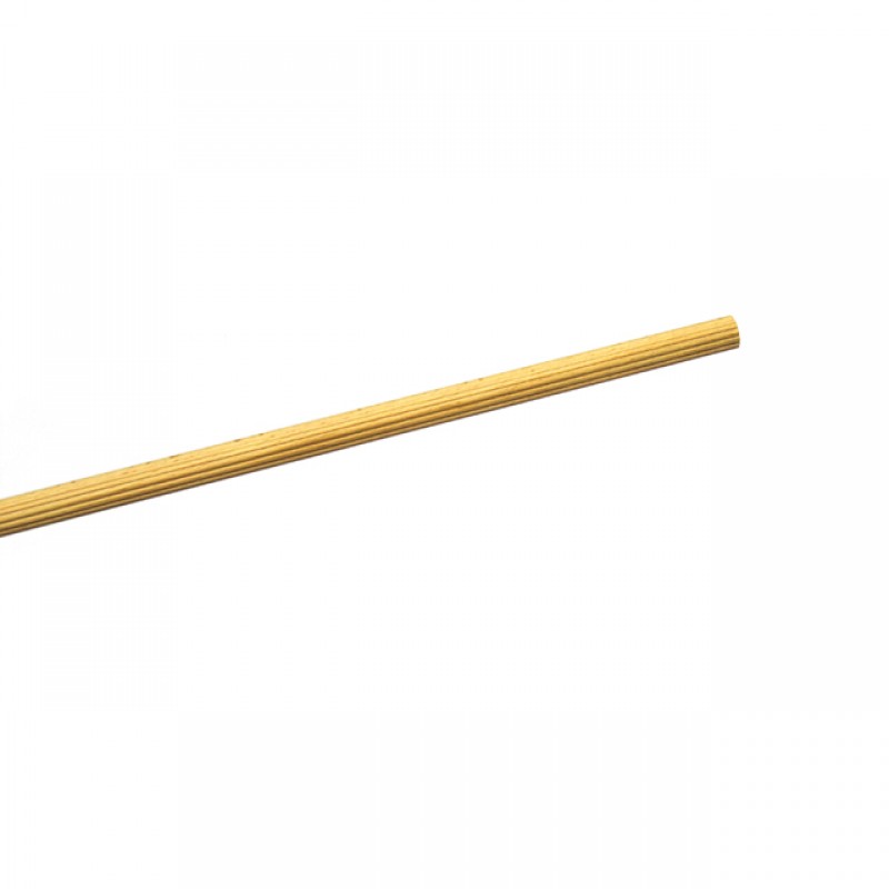 FLUTED WOODEN DOWEL ROD / 1m / D.14 WOODEN JOINTS