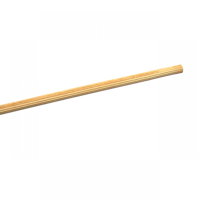 FLUTED WOODEN DOWEL ROD / 1m / D.16 WOODEN JOINTS