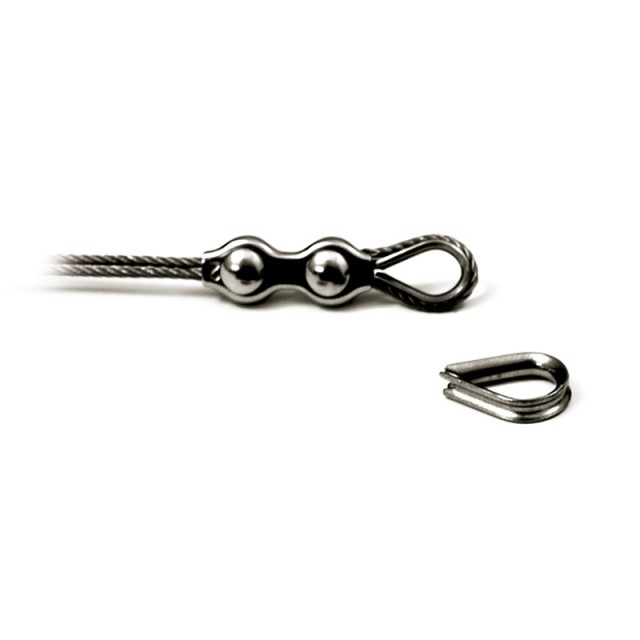 WIRE ROPE THIMBLES / INOX 316