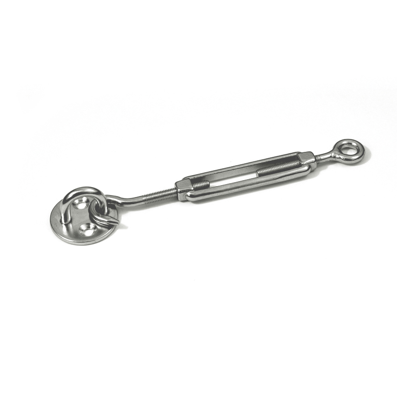 TYPE C TURNBUCKLES EYE/HOOK, OPEN BODY / INOX 316 WIRE ROPE SHELF SYSTEM