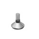 NICKEL ADJUSTABLE LEVELER M10x14 / H.33 / D.32 / SLOPING