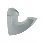 GLASS SHELF SUPPORT TYPE-V LARGE / ALUM. MAT