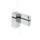 PELECAN DOUBLE SQUARE CHROME
