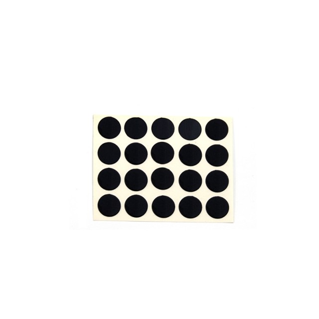 ADHESIVE HOLE COVER D.13 BLACK 657