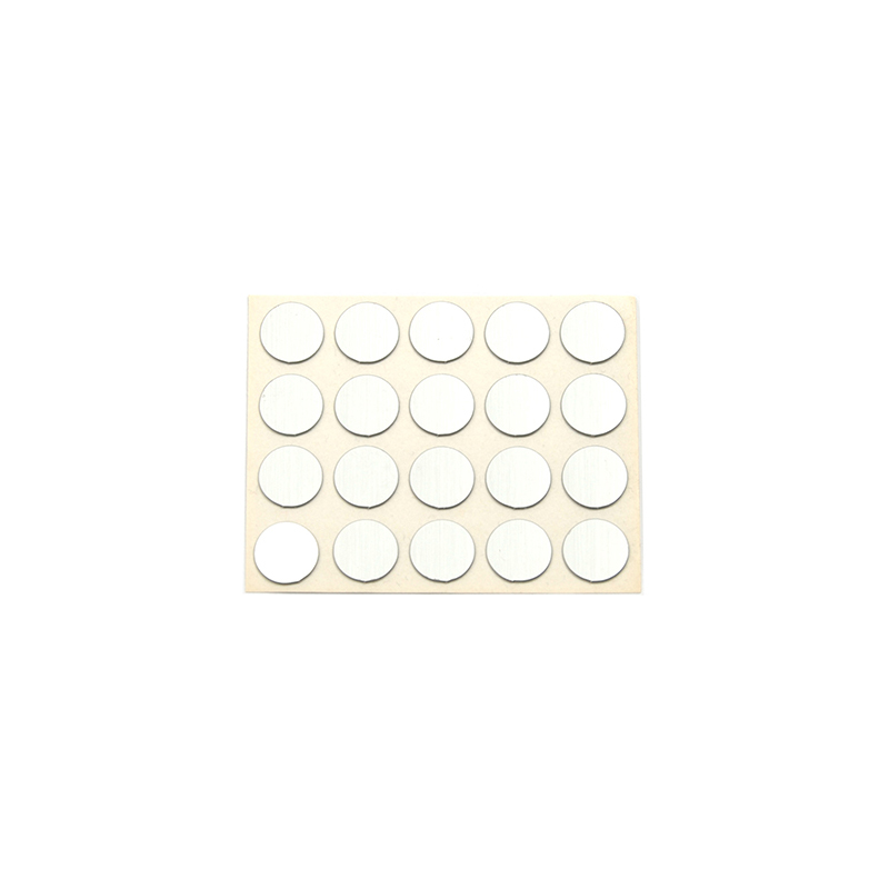ADHESIVE HOLE COVER D.13 MAT ALUMINIUM 07
