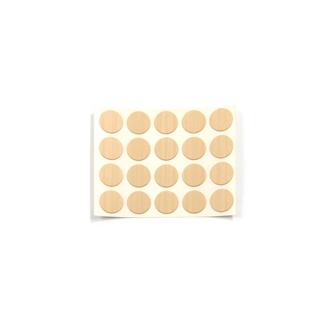 ADHESIVE HOLE COVER D.13 BIRCH 258