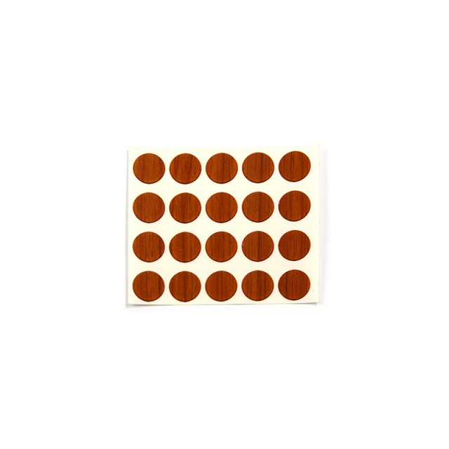 ADHESIVE HOLE COVER D.13 DARK WALNUT 6045