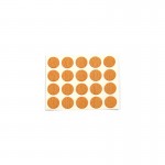 ADHESIVE HOLE COVER D.13 RED BEECH 6077