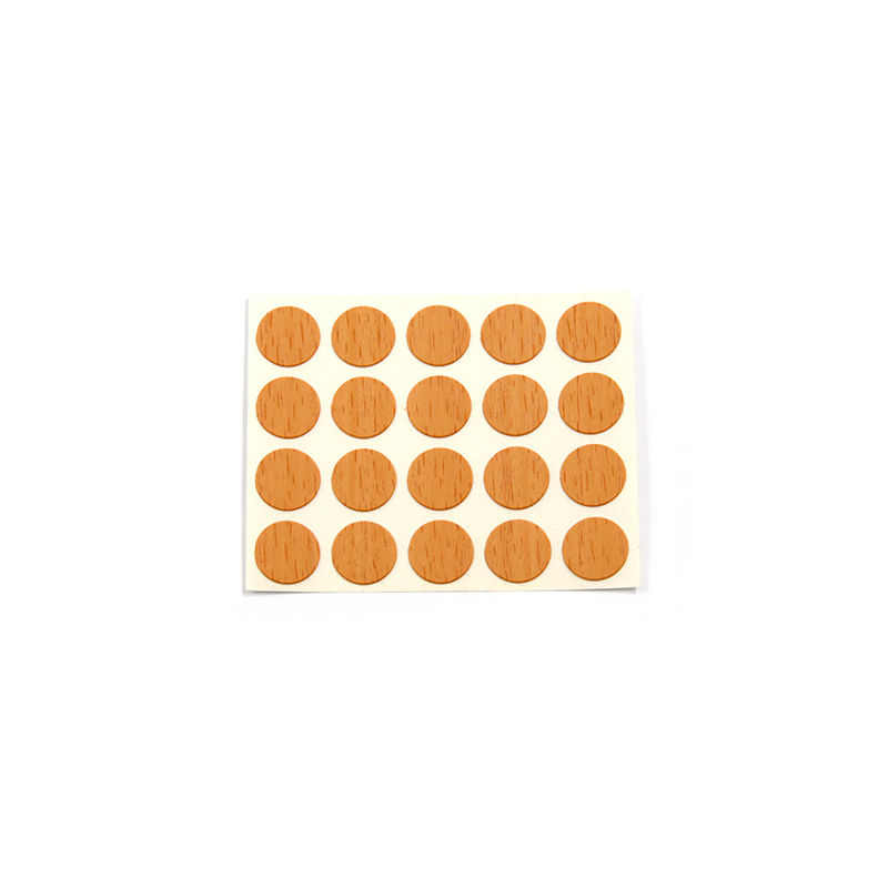 ADHESIVE HOLE COVER D.13 RED BEECH 6077