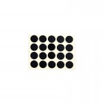ADHESIVE HOLE COVER D.13 BLACK 657PLR2