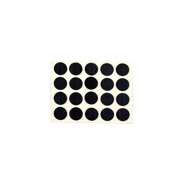 ADHESIVE HOLE COVER D.13 BLACK 657PLR2