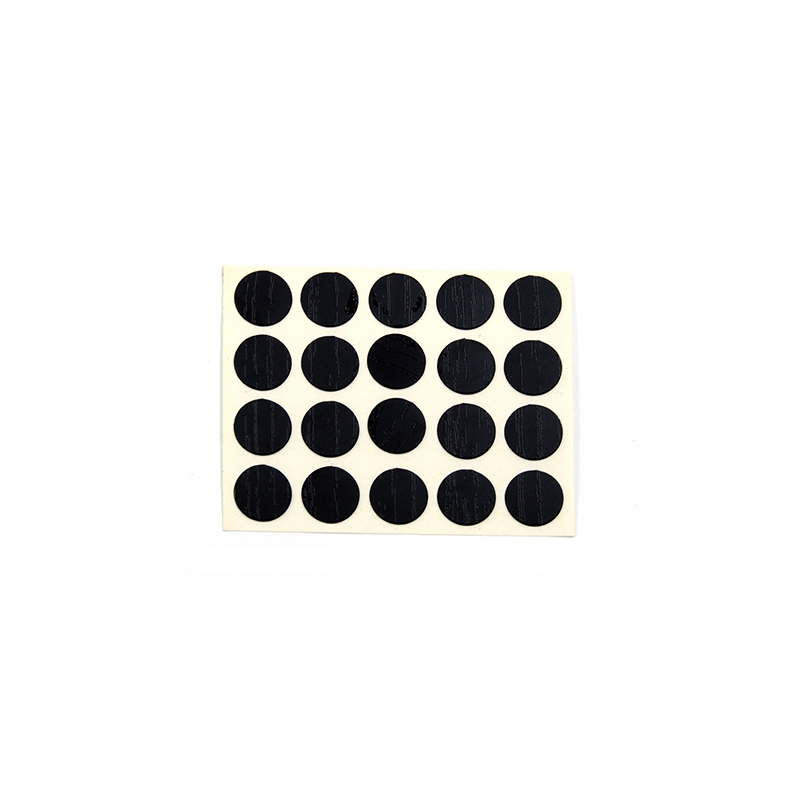 ADHESIVE HOLE COVER D.13 BLACK 657PLR2 ADHESIVE HOLE COVERS