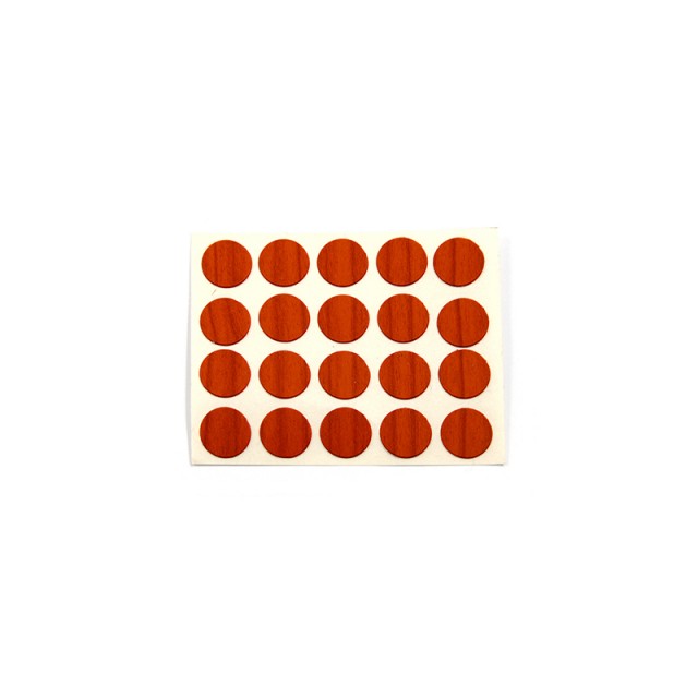 ADHESIVE HOLE COVER D.13 DARK CHERRY 9019