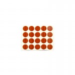 ADHESIVE HOLE COVER D.13 DARK CHERRY 9049