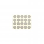 ADHESIVE HOLE COVER D.13 GREY MIDTONE 93336