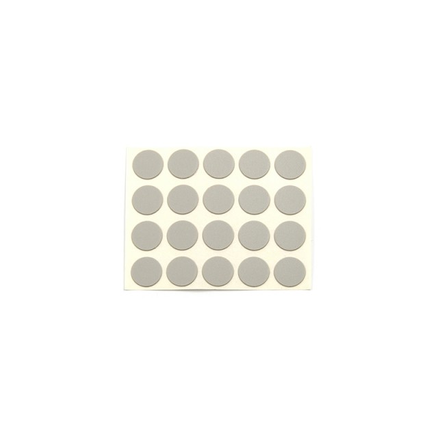ADHESIVE HOLE COVER D.13 GREY MIDTONE 93336