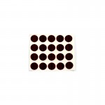 ADHESIVE HOLE COVER D.13 WENGE 994PLR2