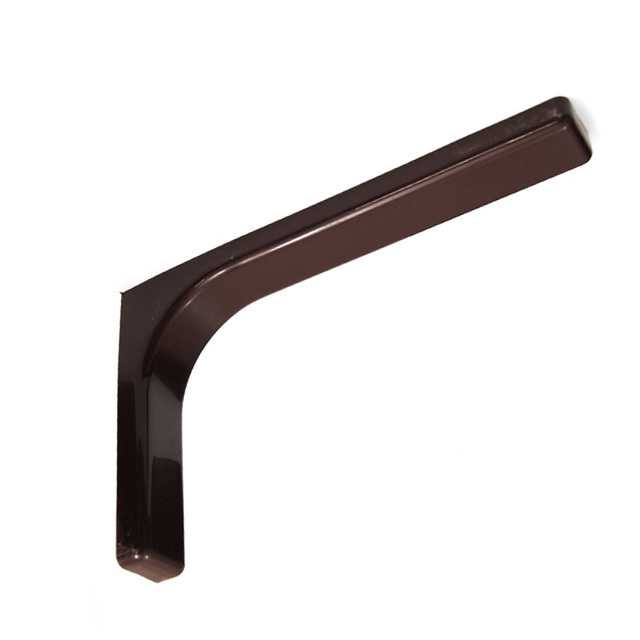SHELF BRACKET WITH PLASTIC COVER 240 / BROWN
