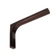 SHELF BRACKET WITH PLASTIC COVER 240 / BROWN SHELF BRACHETS WITH PLASTIC COVER