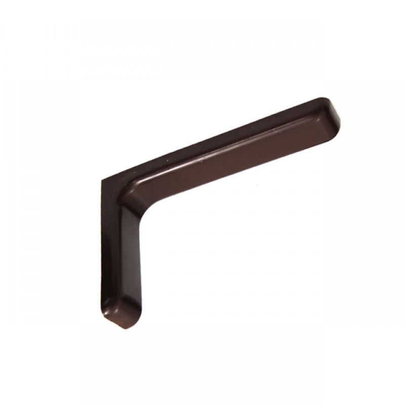 SHELF BRACKET WITH PLASTIC COVER 180 / BROWN SHELF BRACHETS WITH PLASTIC COVER