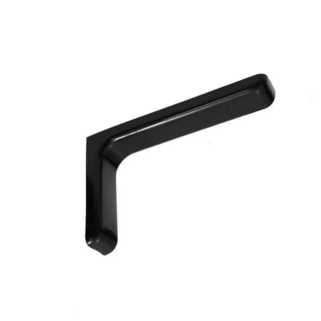 SHELF BRACKET WITH PLASTIC COVER 180 / BLACK