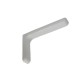 SHELF BRACKET WITH PLASTIC COVER 180 / WHITE SHELF BRACHETS WITH PLASTIC COVER