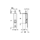 FURNITURE BOLT YELLOW CHROMAT BARREL BOLTS
