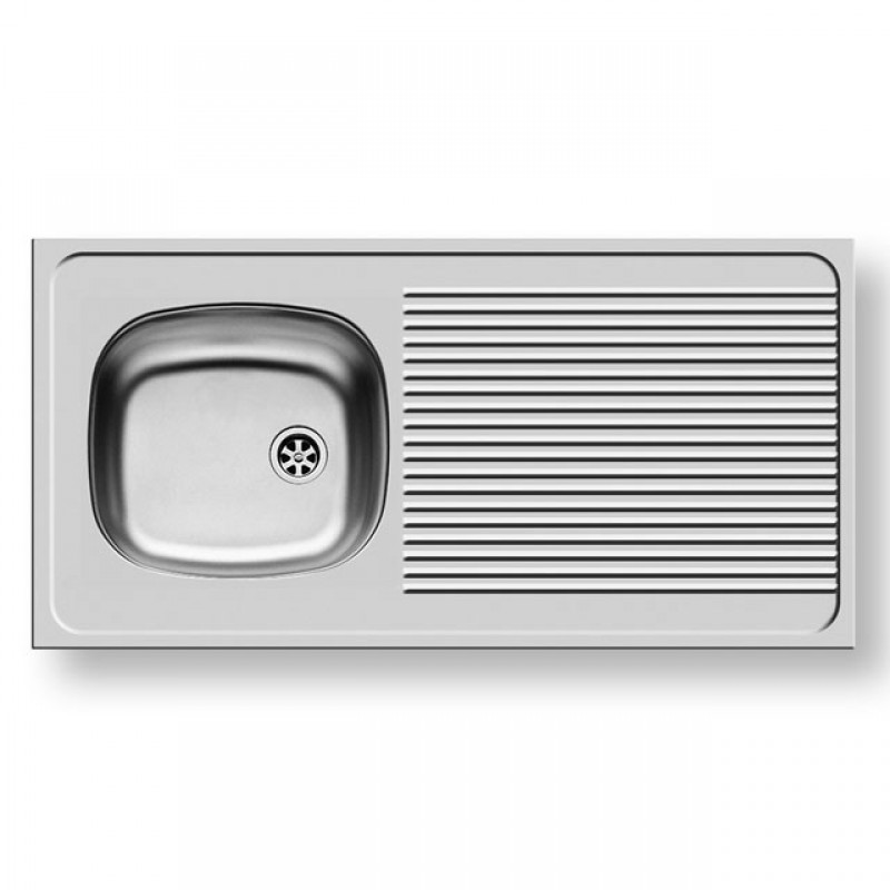 ΝΕΡΟΧΥΤΗΣ ΑΝΟΞΕΙΔΩΤΟΣ PYRAMIS INTERNATIONAL 100 X 50 KITCHEN SINKS