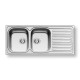ΝΕΡΟΧΥΤΗΣ ΑΝΟΞΕΙΔΩΤΟΣ PYRAMIS AMALTIA 116 Χ 50 KITCHEN SINKS
